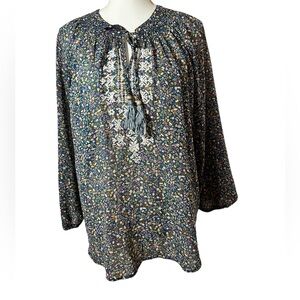 Mason & Belle women's bohemian-style peasant blouse